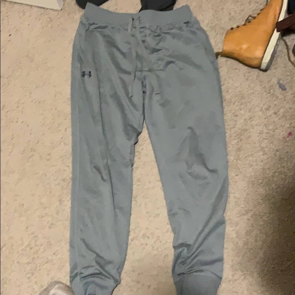 Gray under armor joggers